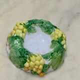 Empty Pocket or Grape Ashtray in slip ceramic
