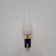 Vintage Arlus wall light in opaline and brass 1950s