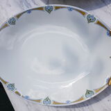 3 large serving dishes in Limoges porcelain