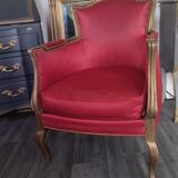 Armchair type shepherdess style Louis XV