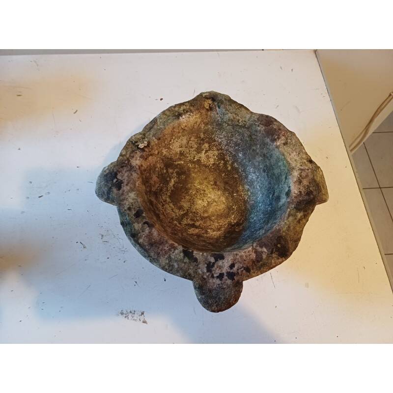 Ancient marble mortar