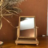 Miroir psyché de table ancien coiffeuse
