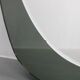 1980s Oval Italian Mirror