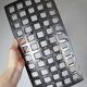 Vintage PTMD Home Collection perforated metal basket, brutalist style.