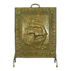 Ancien écran de cheminée,