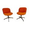 Mid century swivel chairs by Ico Parisi for MIM italy, 1960s