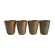 Cups / glasses in stoneware Vintage Digoin factory