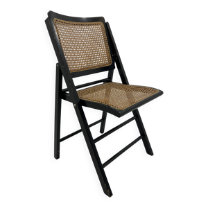 Chaise en rotin, années - 1970