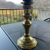 Pied de lampe en laiton