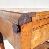 Walnut vanity Louis Philippe