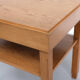 Dutch art deco oak side table 1930s