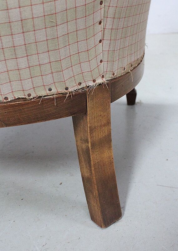 Mahogany armchair, Art Deco 1930