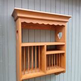 Wooden wall shelf/dresser