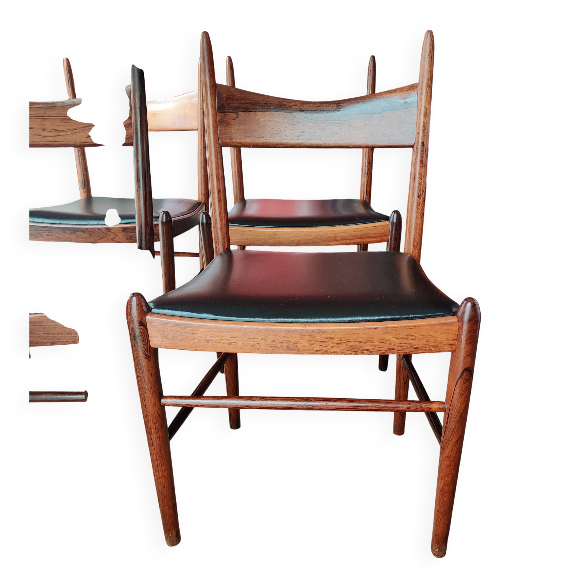 Danish rosewood chairs
