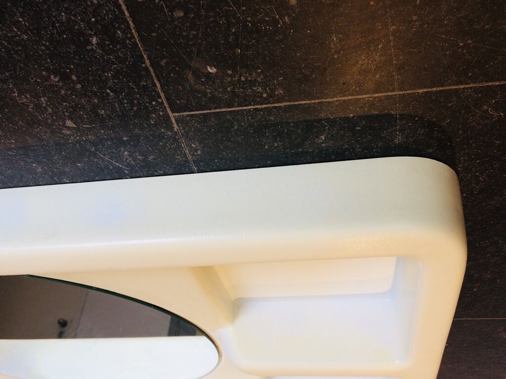 J-Paul Emonds-Alt mirror shelf for Meurop, space age era, vintage 70s