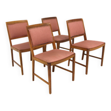 Set of 4 chairs "Facett 4-132", Bertil Fridhagen, Bodafors, Sweden, 197