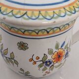 Cream jar.