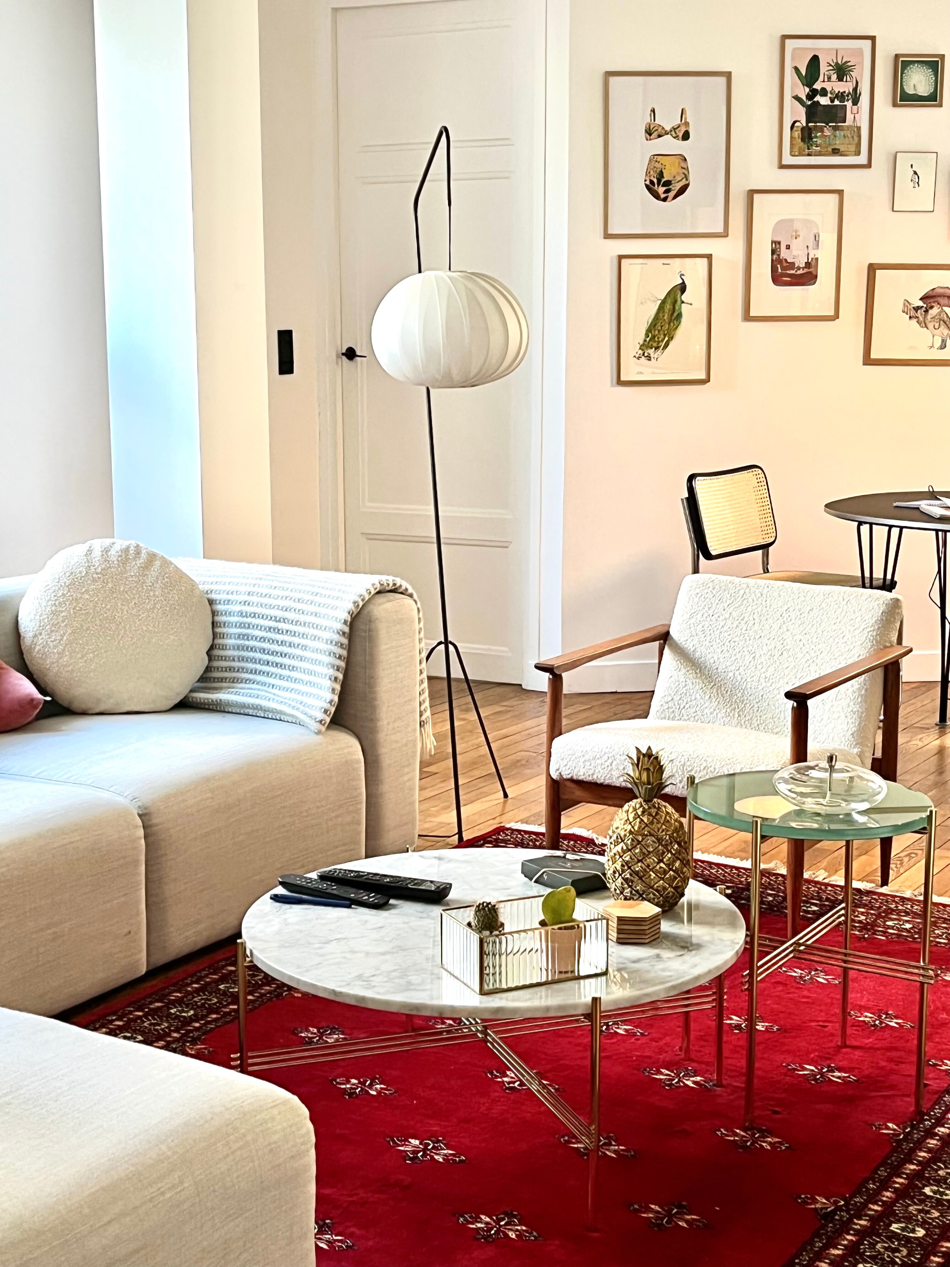 Armchair M buckle cream