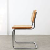 Ensemble de 2 chaises vintage B32 Cesca par Marcel Breuer, années 80.