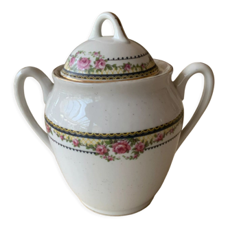 Porcelain sugar bowl