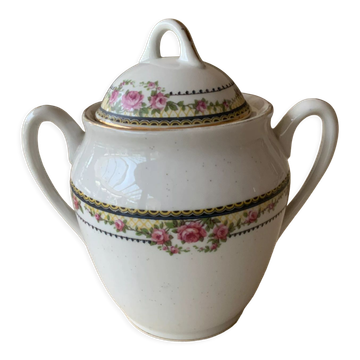 Porcelain sugar bowl
