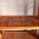 Rattan and vintage bamboo shelf