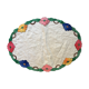 Vintage oval placemat 35x49