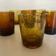Set de 6 verres de Biot 1960