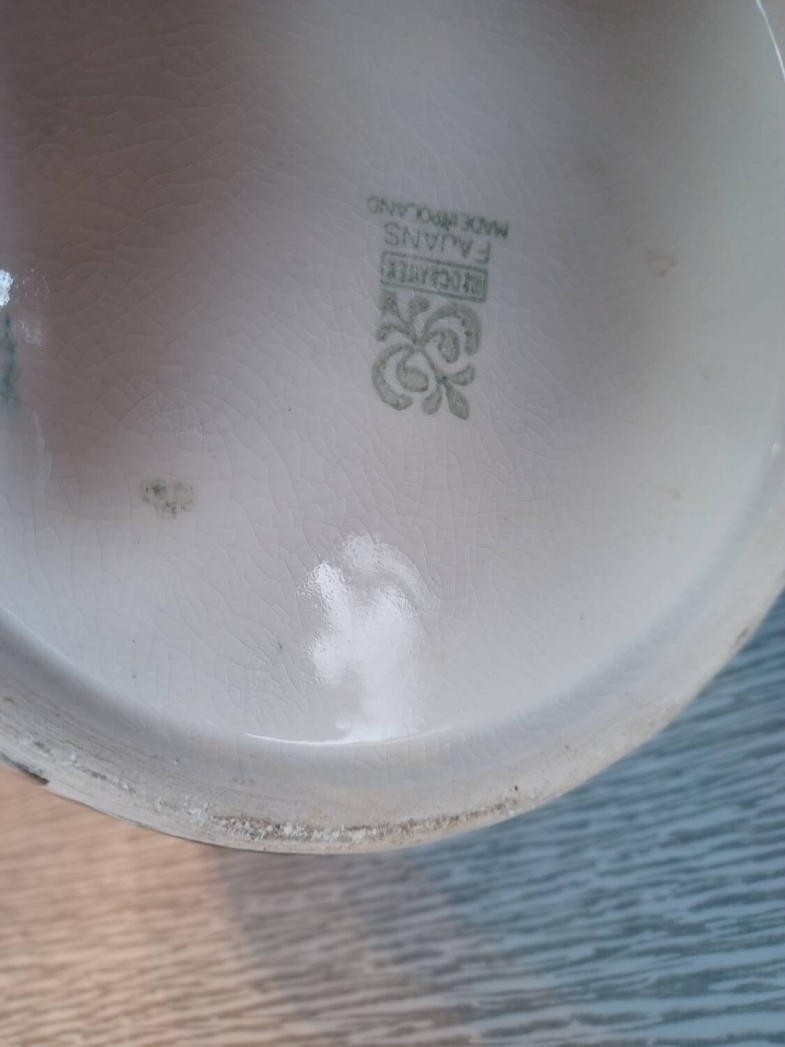 Large Polish Boleslawiec vase