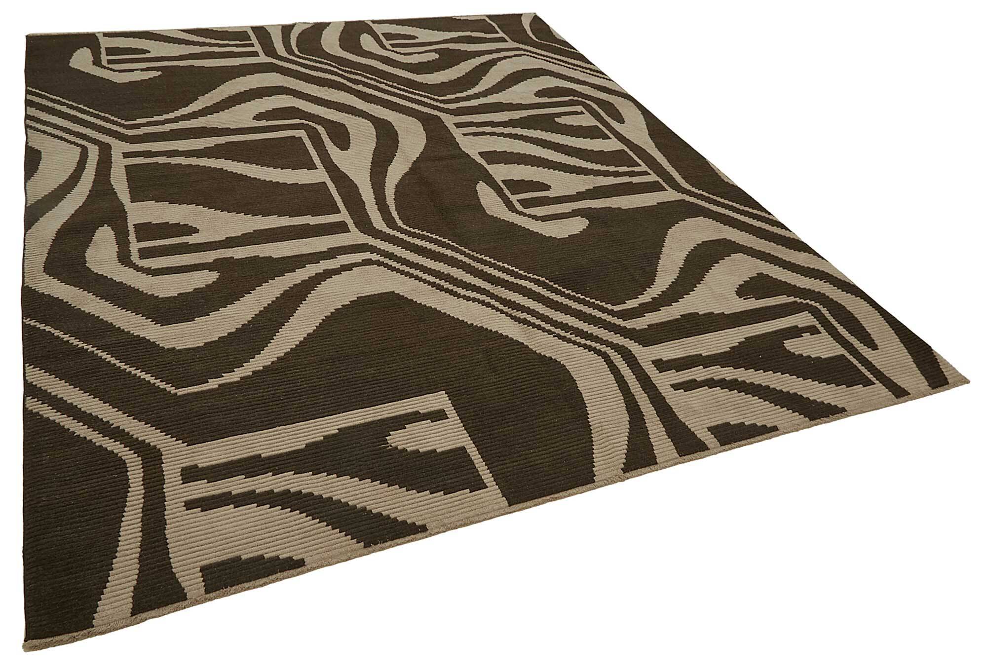 Tapis Oushak turc fait main 241 cm x 297 cm
