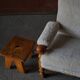 Henning Kjærnulf, lounge chairs in oak and lambswool, mid-century Danish, 1960s.