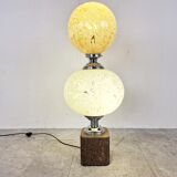 Vintage Mazzega floor lamp with marble, 1960sVintage Mazzega floor lamp with marble, 1960s