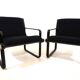 Lot de 2 fauteuils lounge Knoll Sling par Hannah&Morrison
