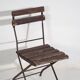 Antique folding garden chairs (c.1920). Set of 4 pieces #34