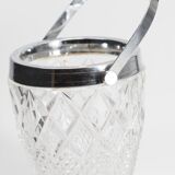 Vintage glass ice bucket