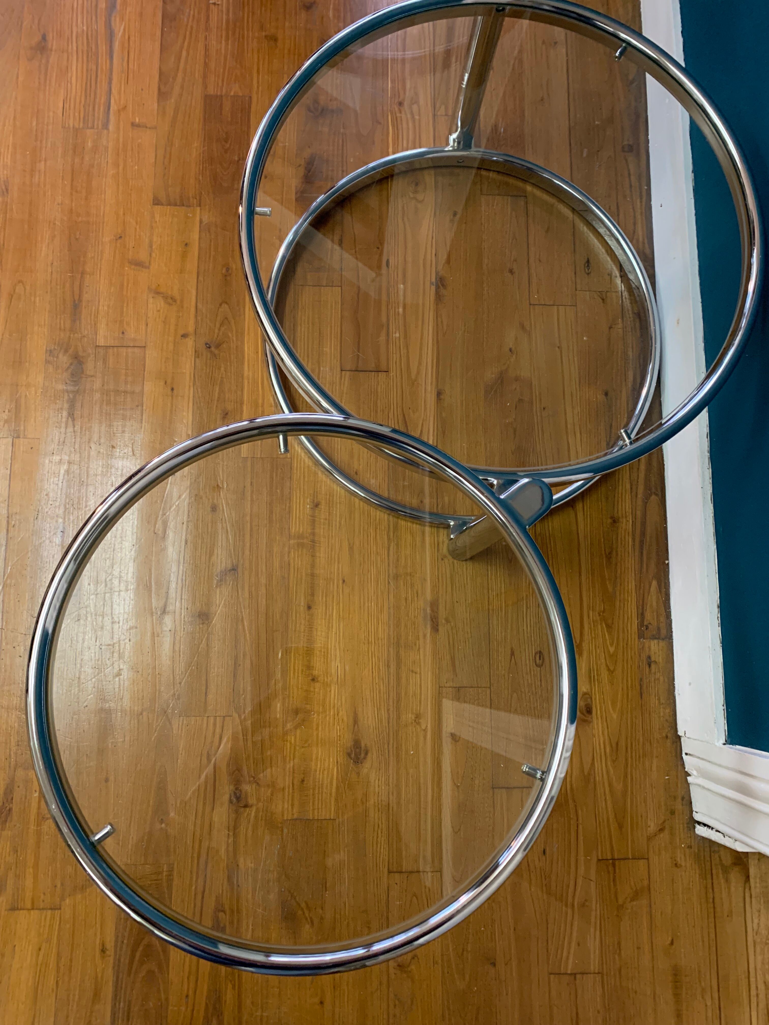 3-level coffee table Leitmotiv-swivel