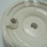 Blue opaline hanging lamp