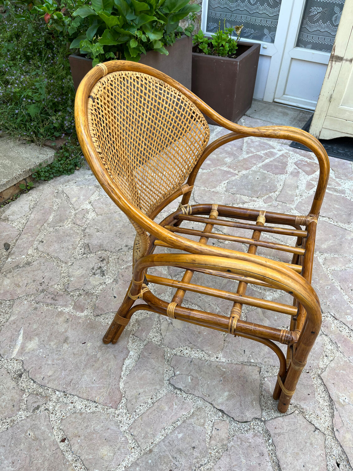 Fauteuil en rotin