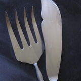 Fish service silver minerva XIXth