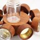 Scandinavian teak spice wheel Digsmed