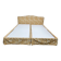 Exclusive Dual electric bed 200 cm x 200 cm - Vintage Gold 1970s.