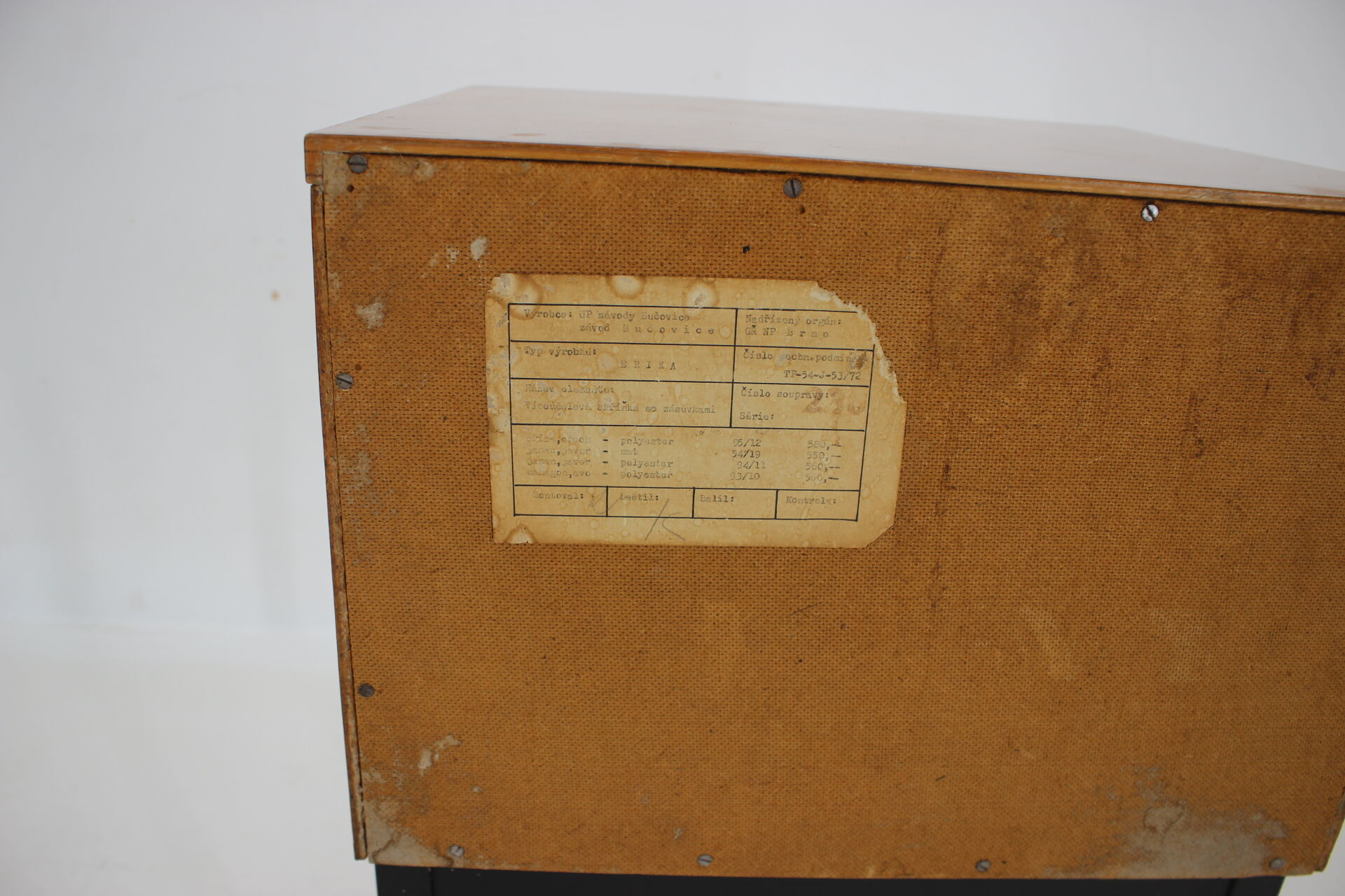 1970s Pair of  Bedside Tables by UP Zavody, Czechoslovakia