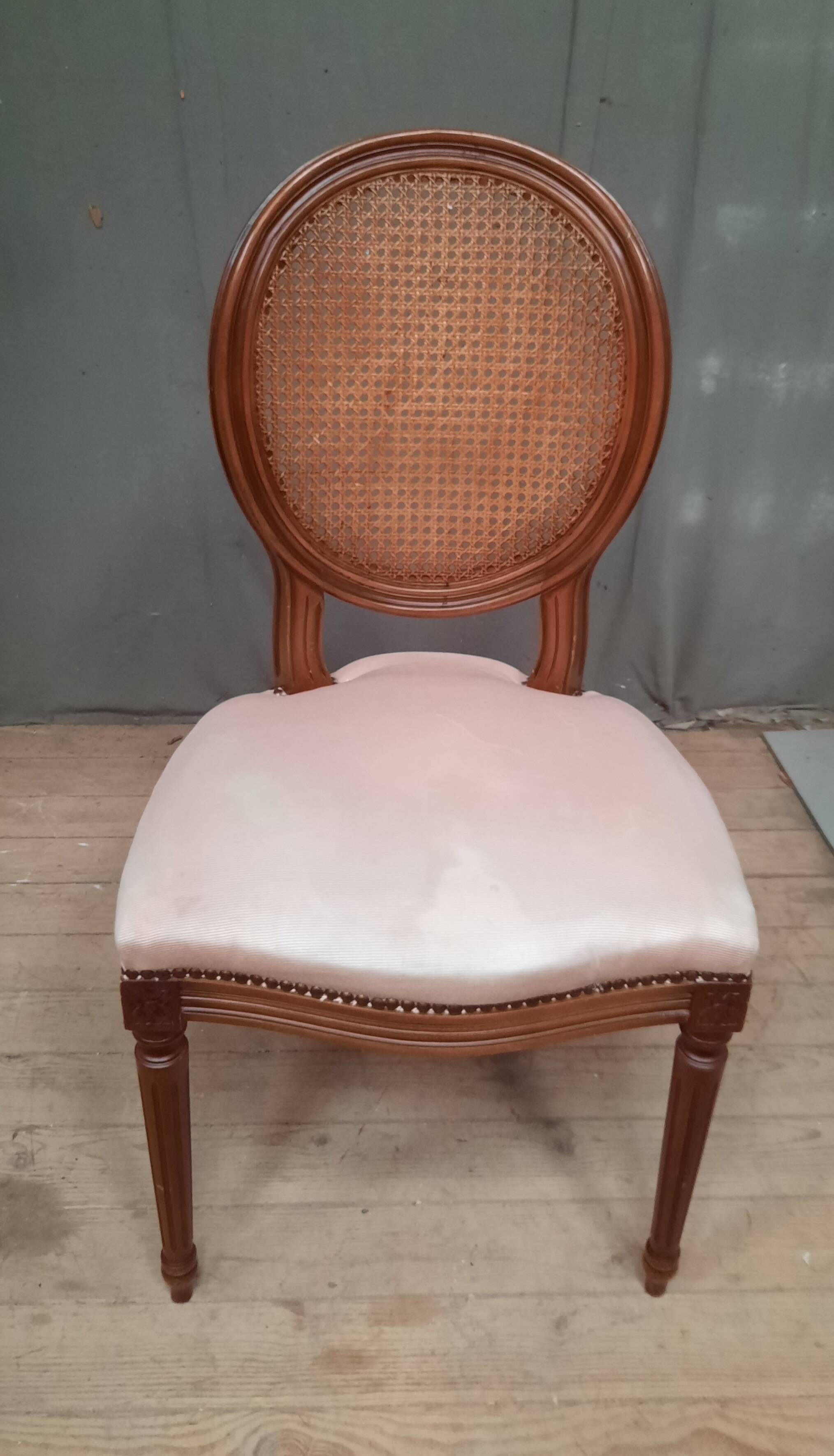 Set of 6 Louis XVI style chairs