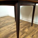 Teak scandive round table