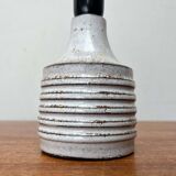 Mid-century modern studio pottery table lamp by Axella, 1960s.