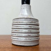 Mid-century modern studio pottery table lamp by Axella, 1960s.
