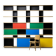 Cassina "Nuage" shelving unit by Charlotte Perriand — numbered edition no. 695
