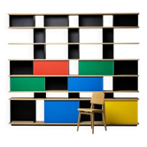 Cassina "Nuage" shelving unit by Charlotte Perriand — numbered edition no. 695