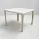 Stadio White dining table by Vico Magistretti for Artemide, 1970