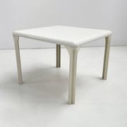 Stadio White dining table by Vico Magistretti for Artemide, 1970